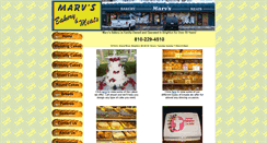 Desktop Screenshot of marvsbakery.com